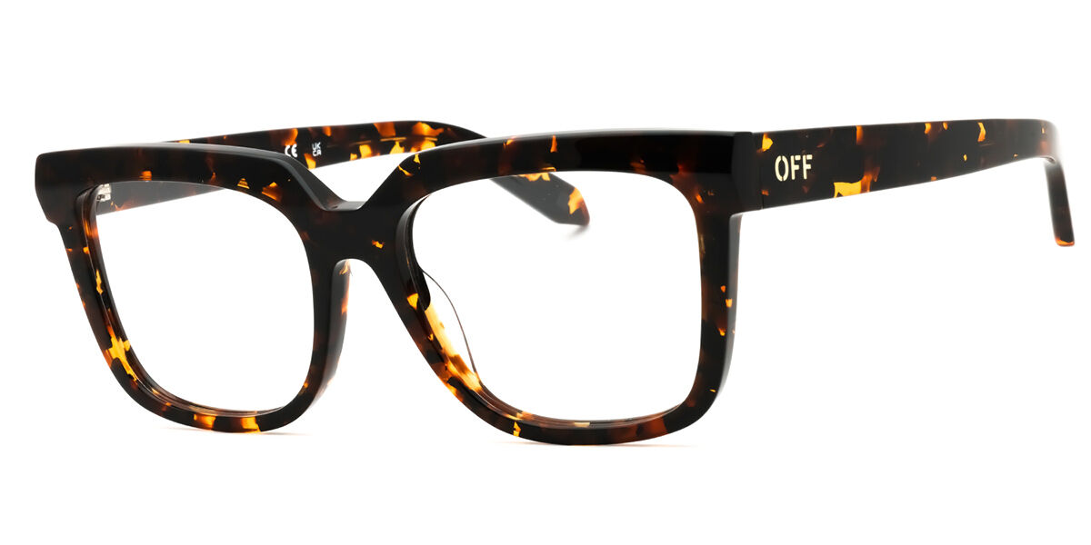 Off-White STYLE 84 Men's Glasses, Tortoiseshell, Size 55