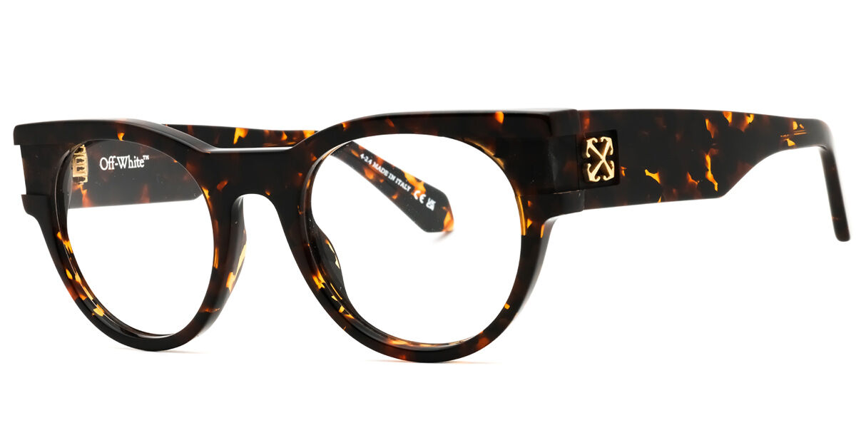Off-White STYLE 87 Men's Glasses, Tortoiseshell, Size 51