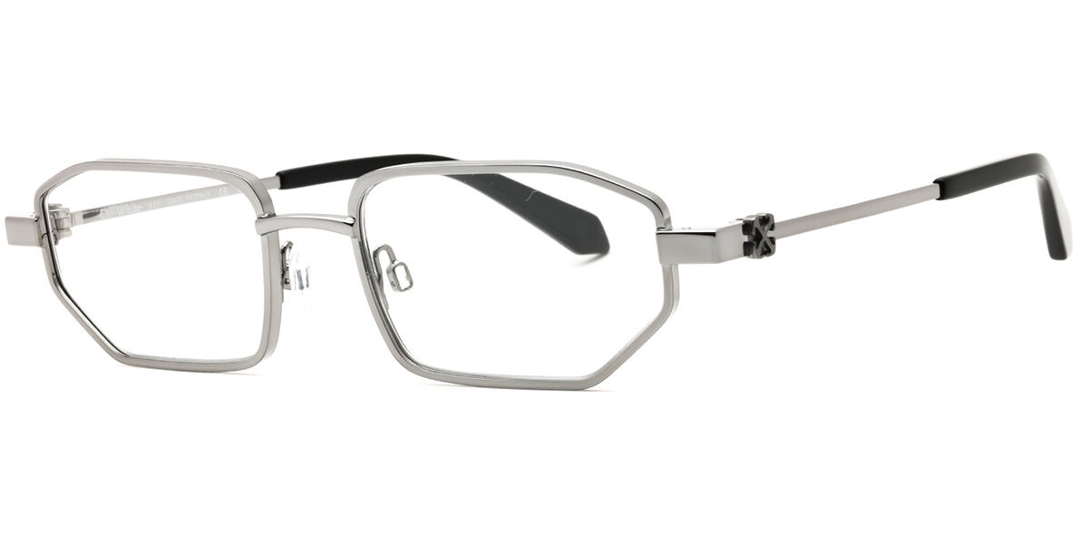 Off-White STYLE 89 Men's Glasses, Gunmetal, Size 53