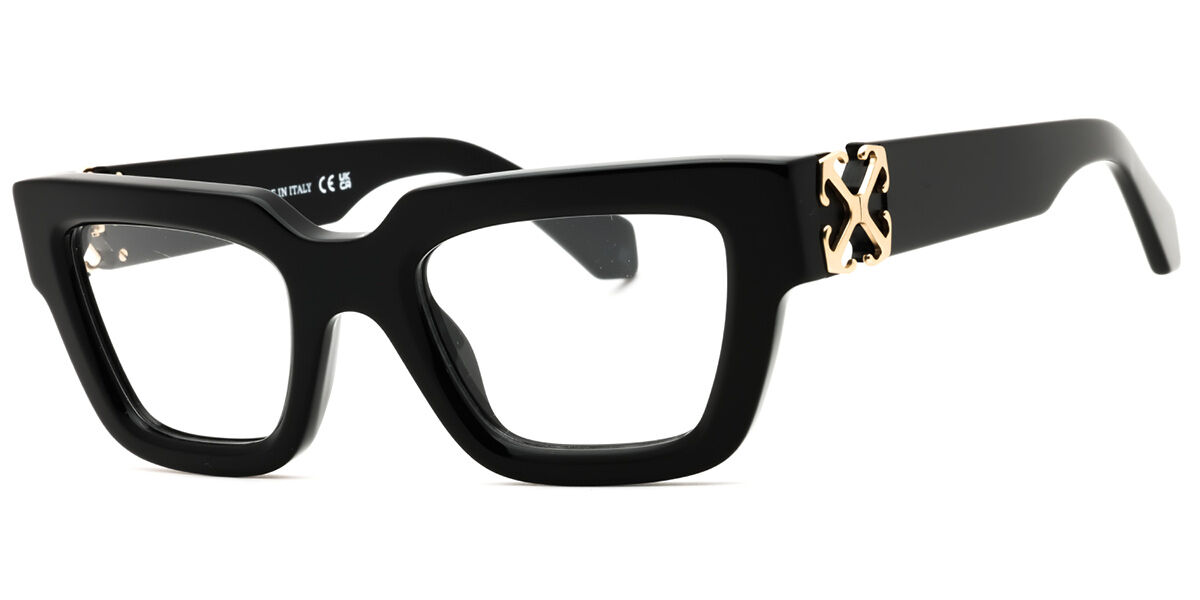Off-White STYLE 8E Women's Glasses, Black, Size 56