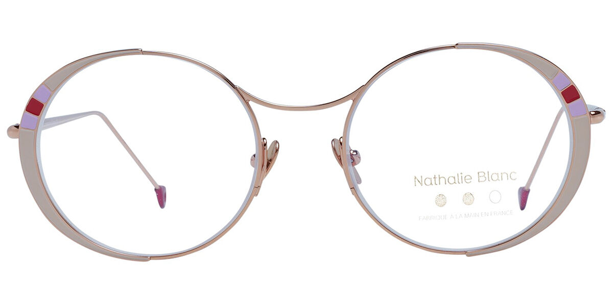 Nathalie Blanc Florence 400 Women's Eyeglasses  Size 50 (Frame Only) - Blue Light Block Available