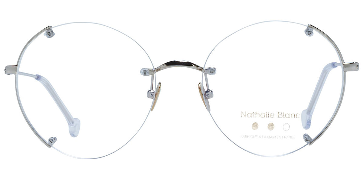 Nathalie Blanc Madeleine 227 Women's Eyeglasses  Size 55 (Frame Only) - Blue Light Block Available