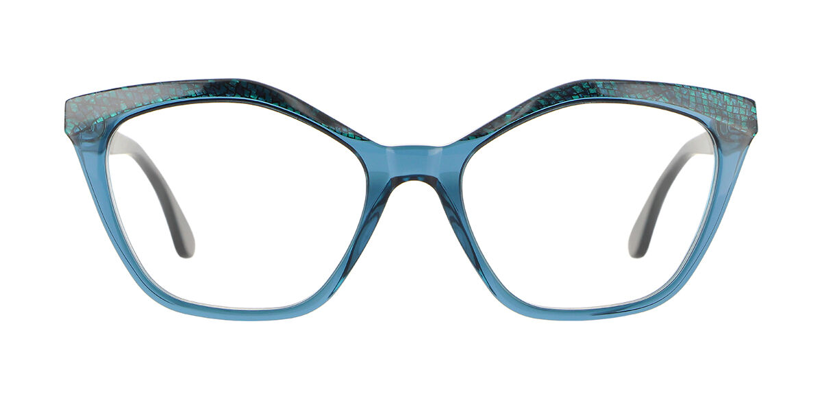 VANNI V1665 A477 52 Blåa Glasögon (Endast Båge) Kvinna