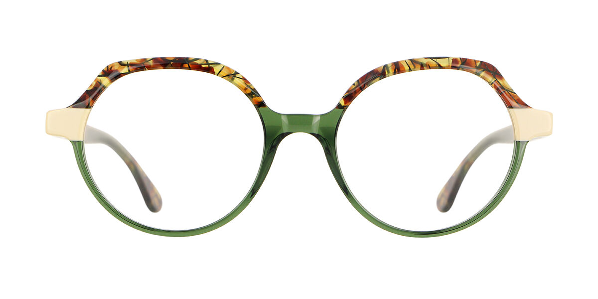 VANNI V1667 A639 Womens Glasses Green Size - Free Lenses - HSA/FSA Insurance - Blue Light Block Available