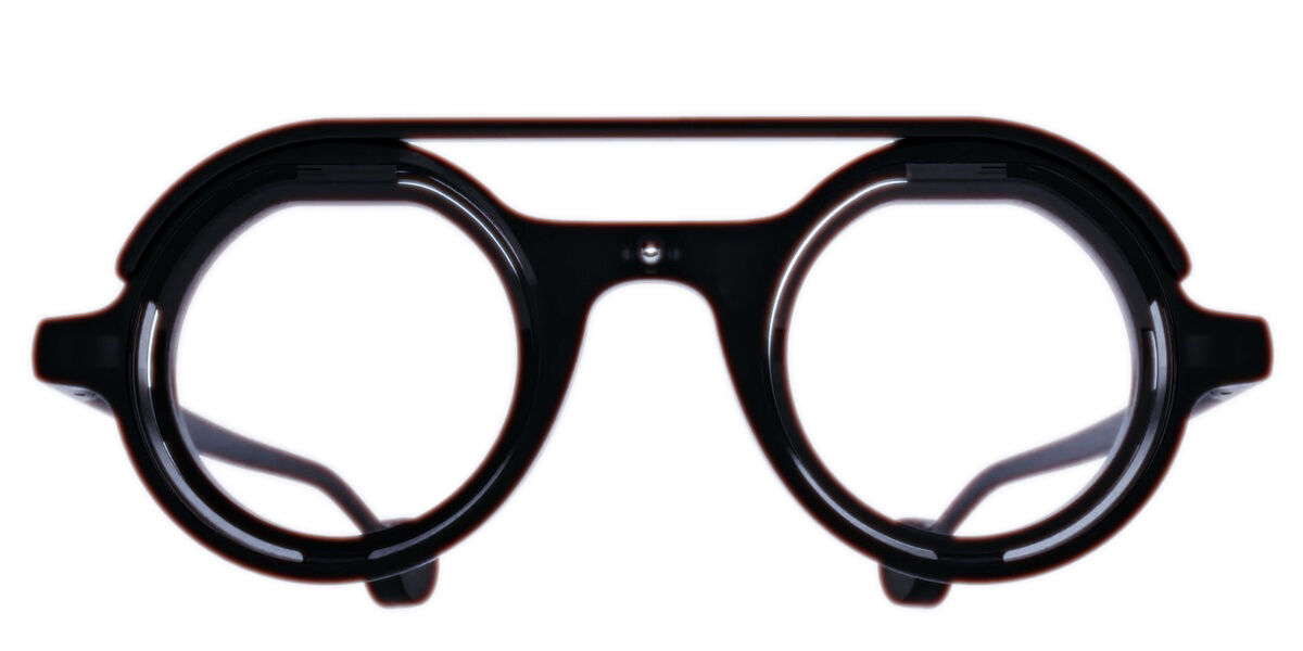 Brilliant Labs RX Clip-on Black Eyeglasses in Black | SmartBuyGlasses USA