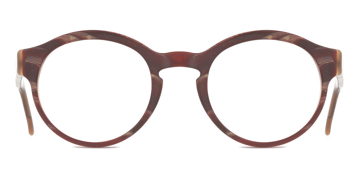 ANDY WOLF 4542 Men's Glasses, Red, Size 49