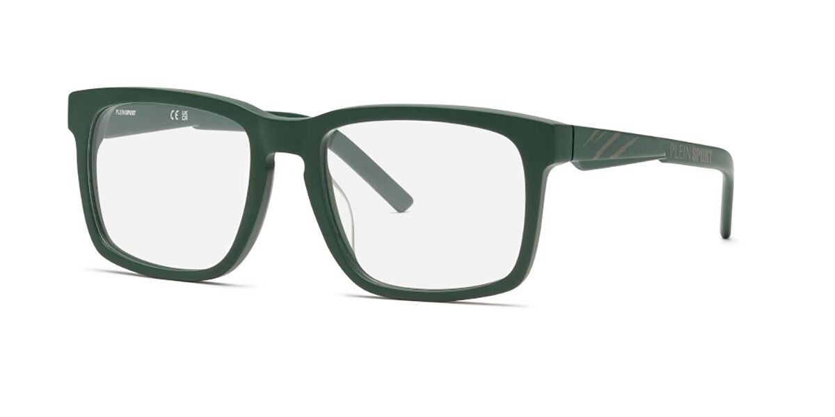 Philipp Plein Sport VSP019 Men's Glasses, Green, Size 56