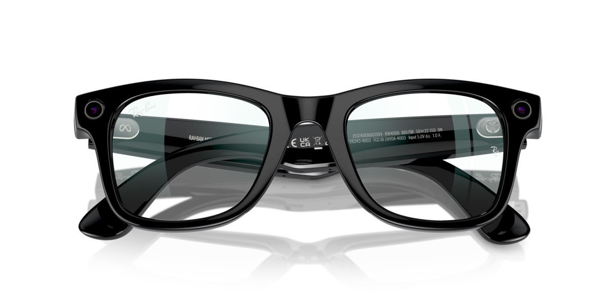  Rayban WAYFARER 調光レンズ　RW4006 Ray-Ban Meta RW4006 Wayfarer with Blue-Light Block 601/SB