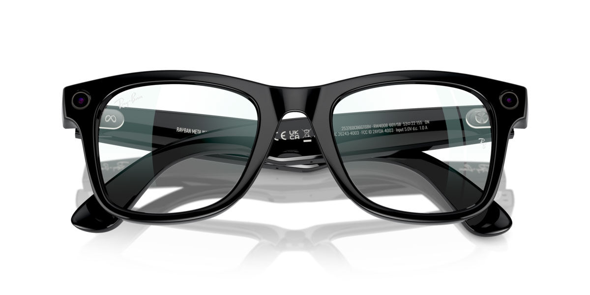 Ray-Ban Meta RW4008 Wayfarer with Blue-Light Block 601/SB óculos