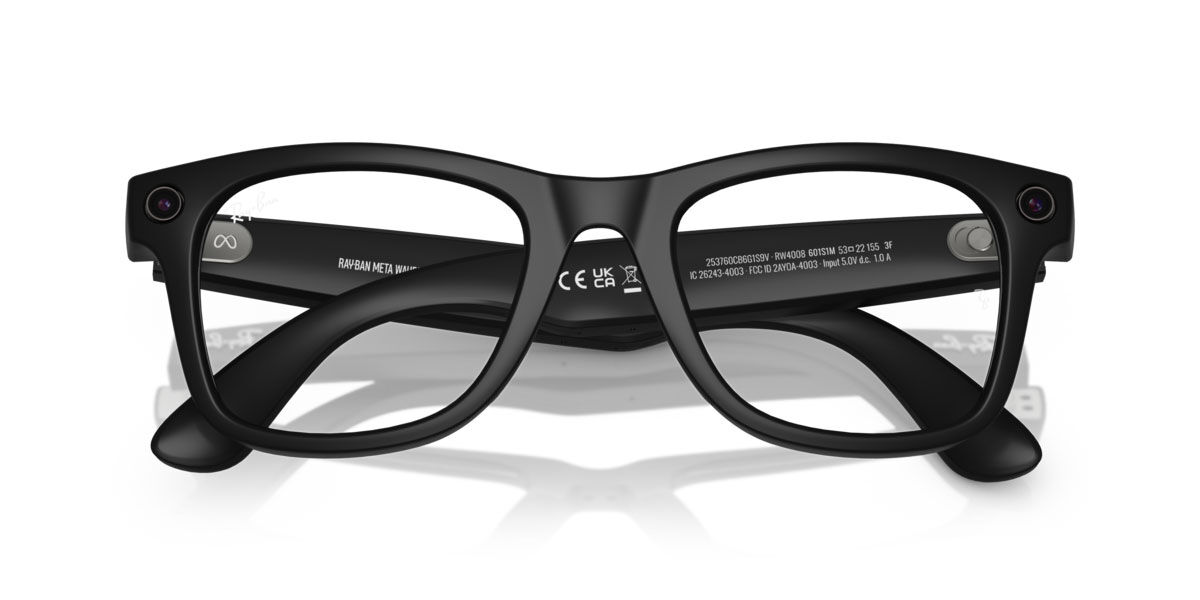 Ray-Ban Meta RW4008 Wayfarer with Blue-Light Block 601S1M glasses