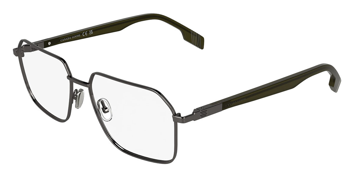 Canada Goose GC26504E 070 Men's Glasses Silver Size 58 - Free Lenses - Blue Light Block Available