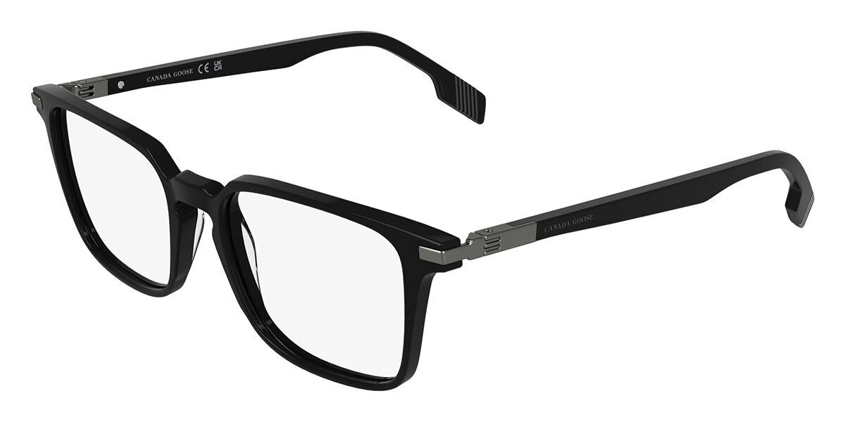 Canada Goose GC26604E 001 Men's Glasses Black Size 54 - Free Lenses - Blue Light Block Available