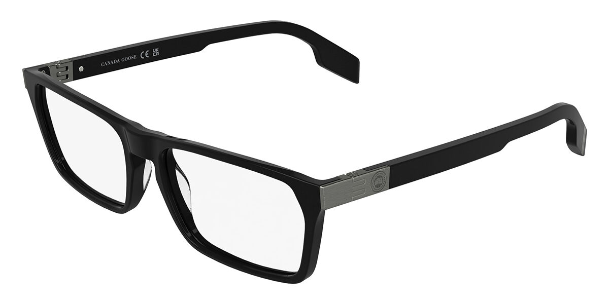 Canada Goose GC26606E 001 Men's Glasses Black Size 58 - Free Lenses - Blue Light Block Available