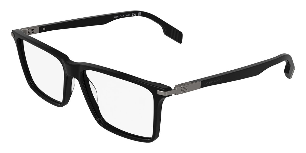 Canada Goose GC26621E 001 Men's Glasses Black Size 57 - Free Lenses - Blue Light Block Available