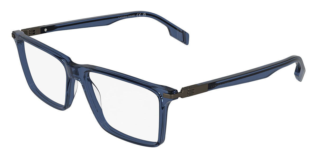 Canada Goose GC26621E 410 Men's Glasses Blue Size 57 - Free Lenses - Blue Light Block Available