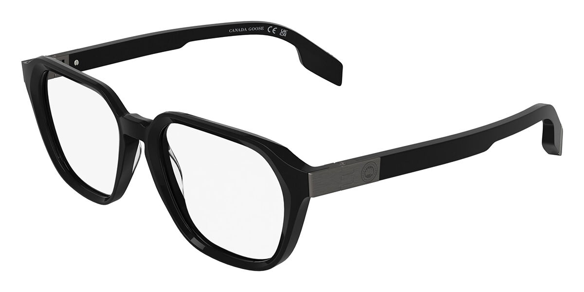 Canada Goose GC26622E 001 Men's Glasses Black Size 54 - Free Lenses - Blue Light Block Available