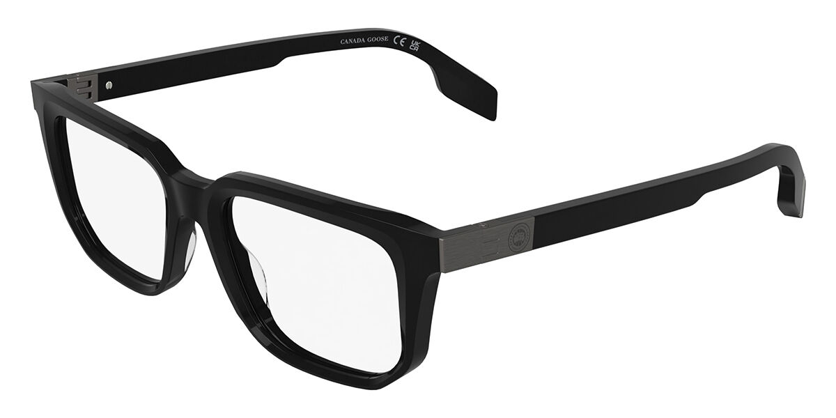 Canada Goose GC26623E 001 Men's Glasses Black Size 52 - Free Lenses - Blue Light Block Available