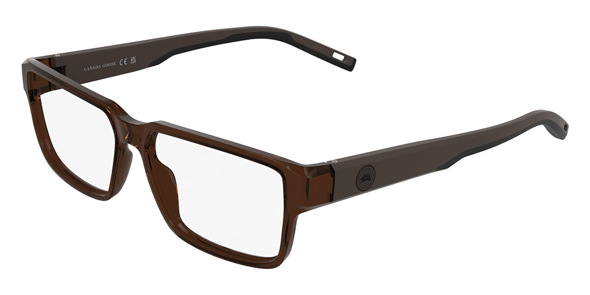 Canada Goose GC26624 209 Men's Glasses Brown Size 57 - Free Lenses - Blue Light Block Available