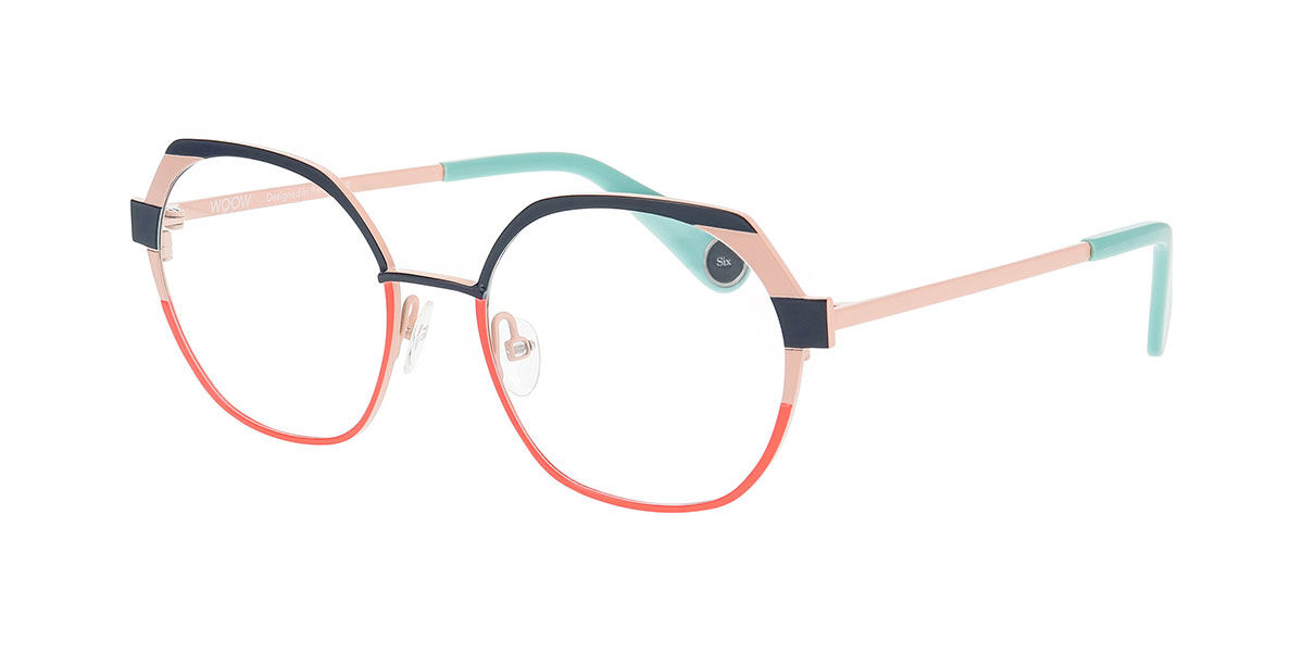 WOOW DOUBLE SIX 1 Women's Glasses, Blue, Size 50