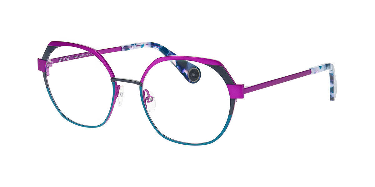 WOOW DOUBLE SIX 1 Women's Glasses, Blue, Size 50
