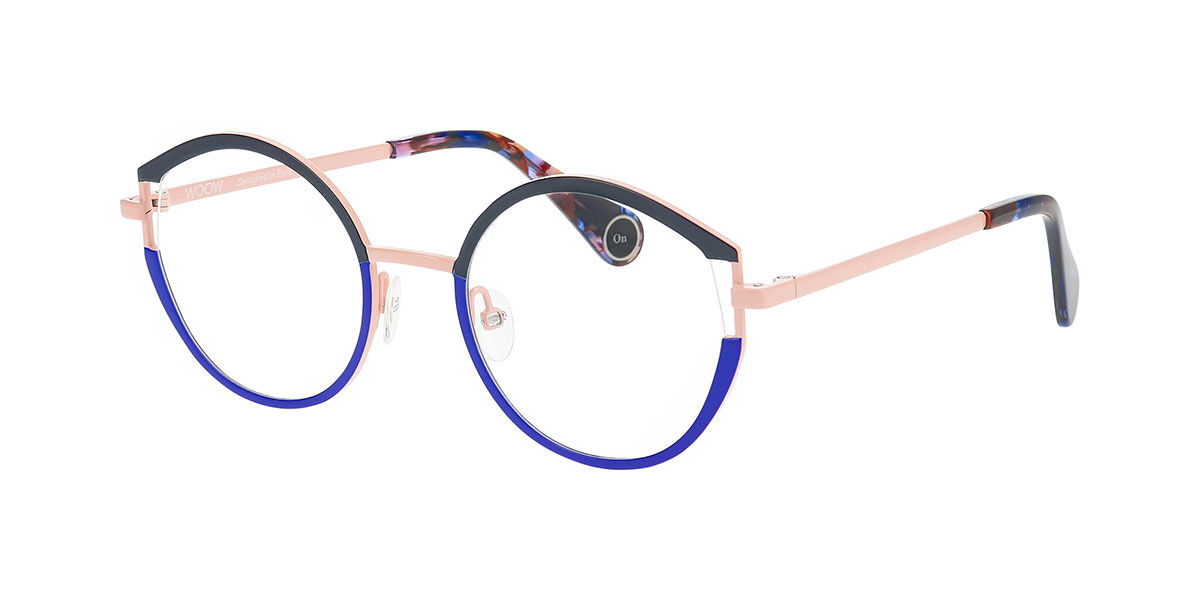 WOOW GAME ON 1 Women's Glasses, Blue, Size 47