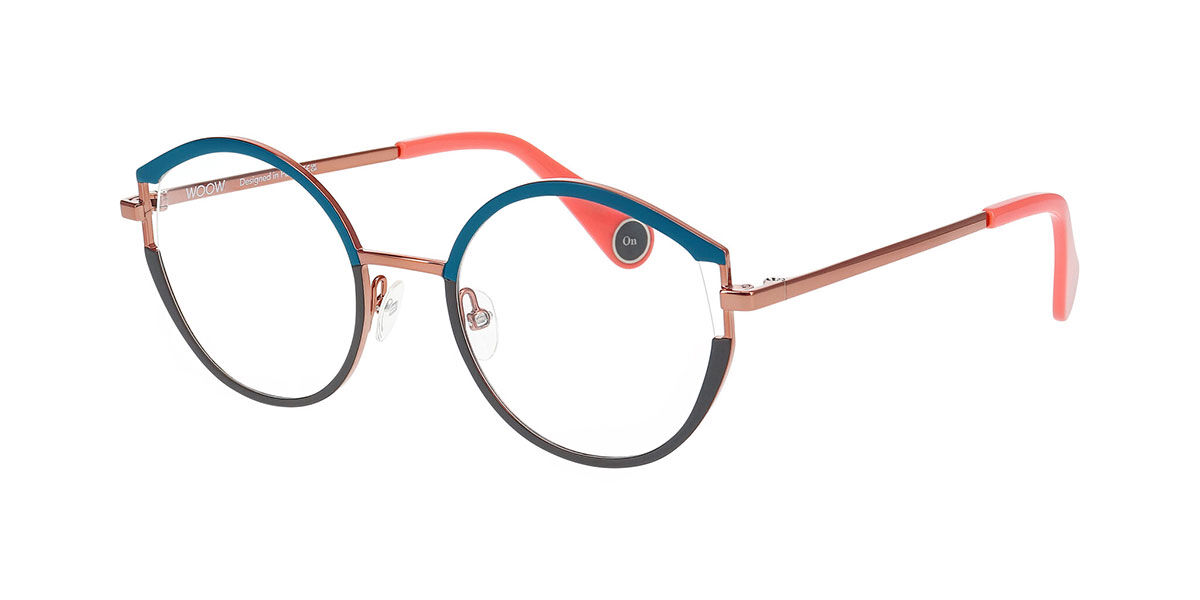 WOOW GAME ON 1 Women's Glasses, Blue, Size 47