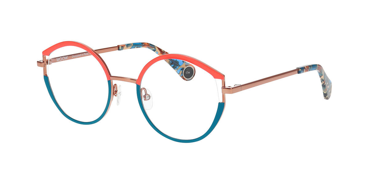 WOOW GAME ON 1 Women's Glasses, Blue, Size 47