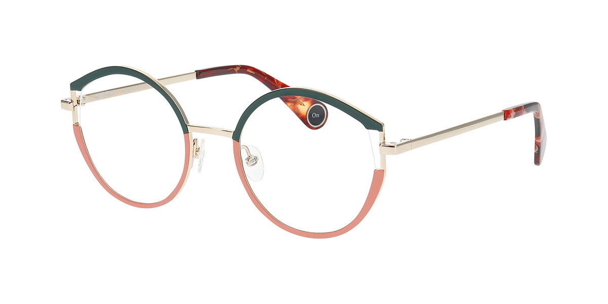 WOOW GAME ON 1 Women's Glasses, Green, Size 47