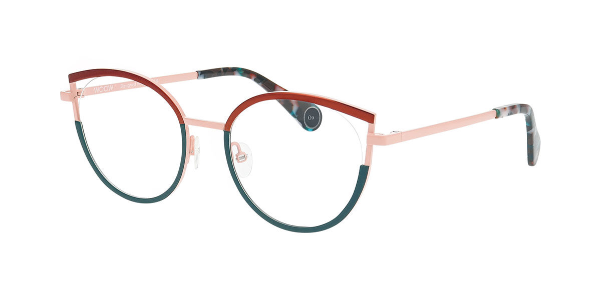 WOOW GAME ON 2 Women's Glasses, Green, Size 49