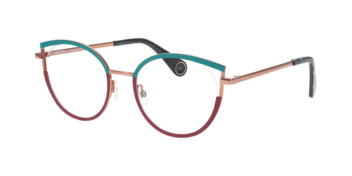 WOOW GAME ON 2 Women's Glasses, Brown, Size 49