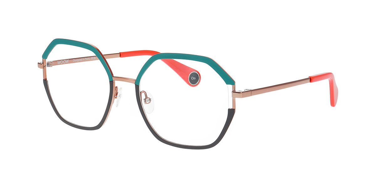 WOOW GAME ON 3 Women's Glasses, Green, Size 52
