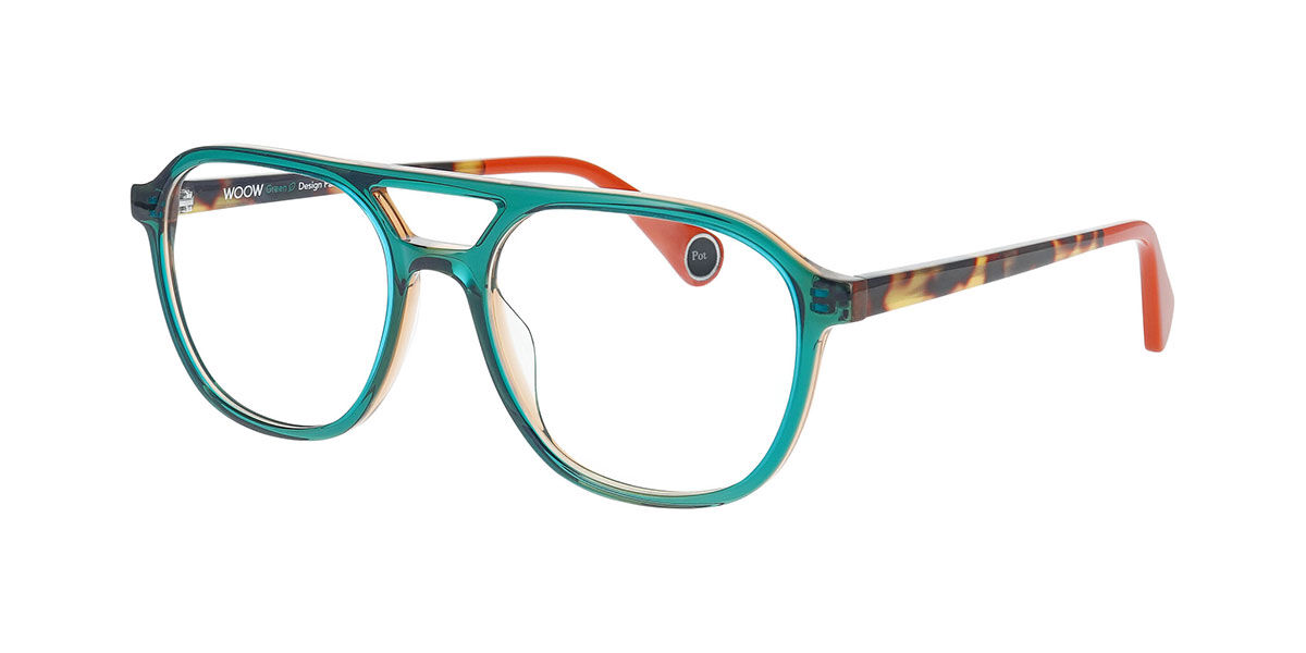 WOOW JACK POT 2 Men's Glasses, Green, Size 55