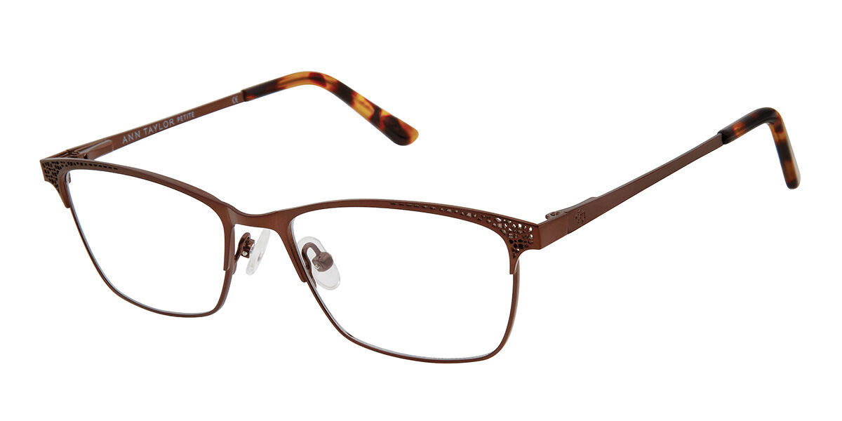 UPC 882851383705 product image for Ann Taylor ATP709 C02 Women’s Glasses Brown Size 50 - Free Lenses - Blue Light  | upcitemdb.com