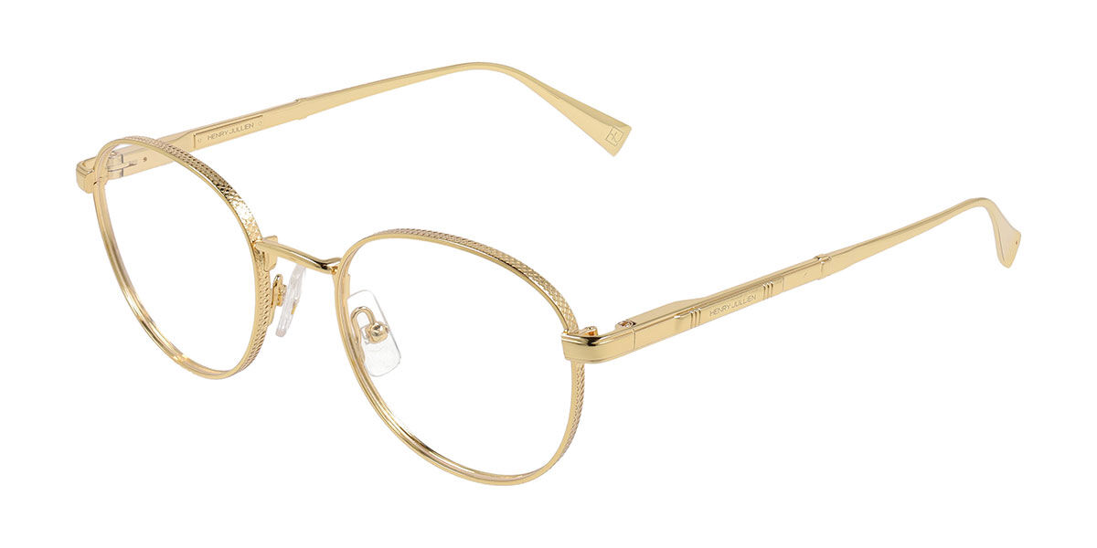 Henry Jullien NEW STORY Men's Glasses, Gold, Size 50