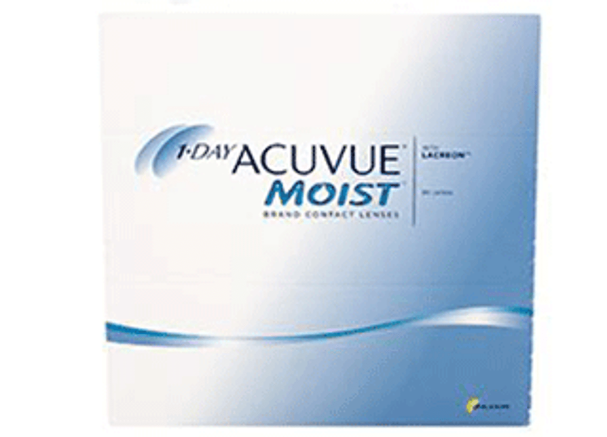 1Day Acuvue Moist 90 Pack Daily Disposable Contact Lenses VisionDirect Australia