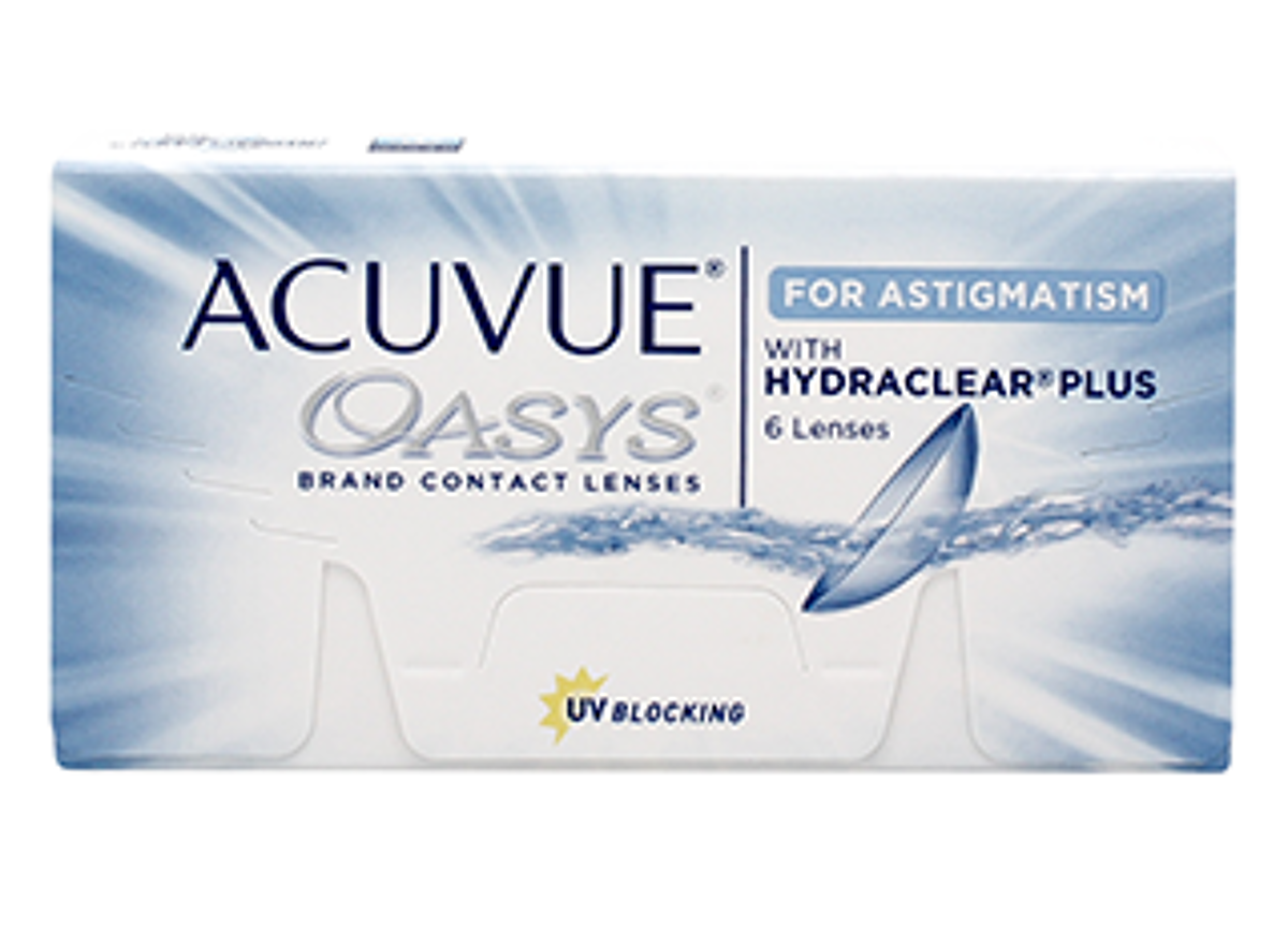 Acuvue Oasys for Astigmatism 6 Pack 1 2 Weeks Disposable Contacts
