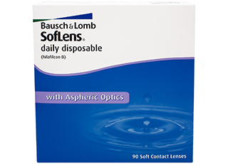 SofLens Daily Disposable 90 Pack Daily Disposable Contact Lenses ...