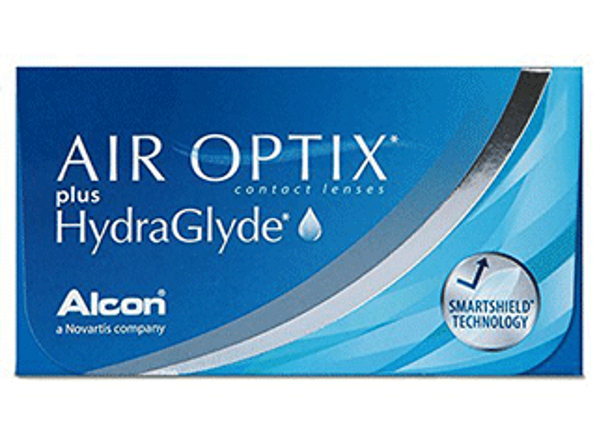 Air Optix plus HydraGlyde 3 Pack Monthly Disposable Contact Lenses