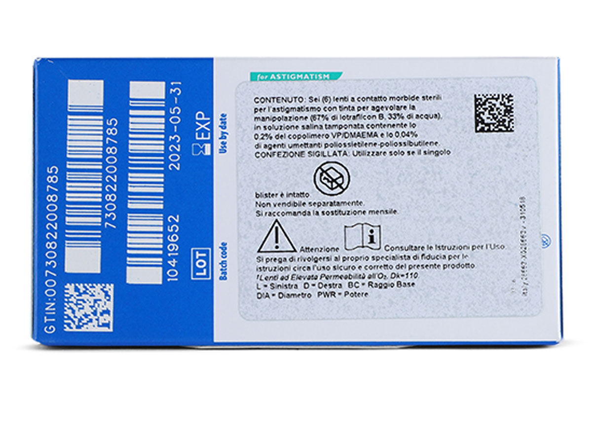 Air Optix plus HydraGlyde 6 Pack Monthly Disposable Contact Lenses