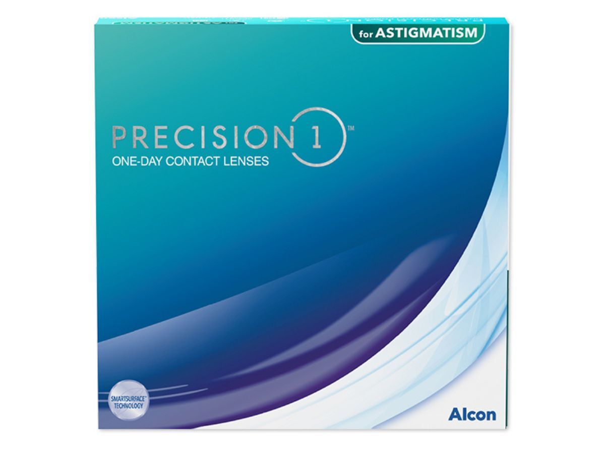 Precision 1 For Astigmatism 90 Pack Contact Lens Daily Disposable By SmartBuyGlasses