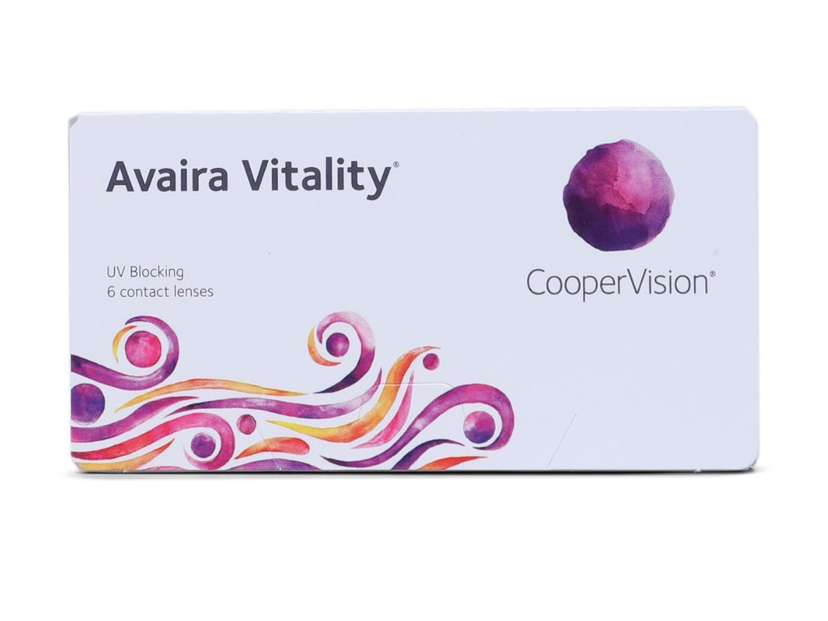 Avaira Vitality 6 Pack Contact Lens 1-2 Weeks Disposable By SmartBuyGlasses