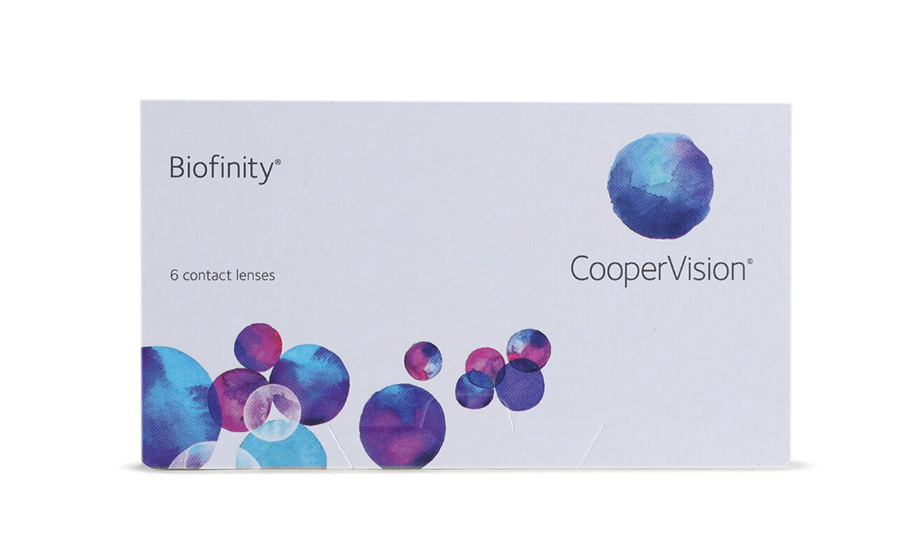 Biofinity 6 Pack Kontaktlinser