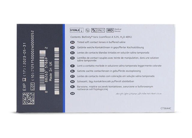 Compráte Lentes de Contacto Biofinity en SmartBuyGlasses Argentina