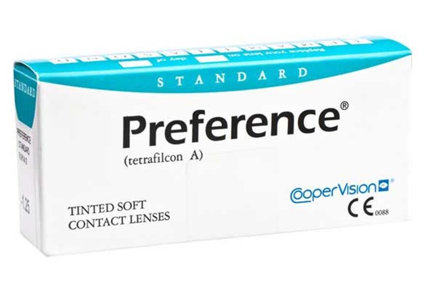 Preference 4 Preference Standard DW (blue box) 4 Lenses Monthly Disposable Contacts ...