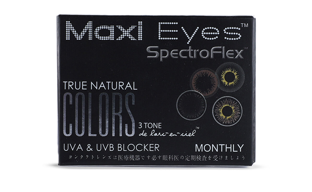 Maxi Eyes True Natural Colors 3 Tone Monthly 2 Pack