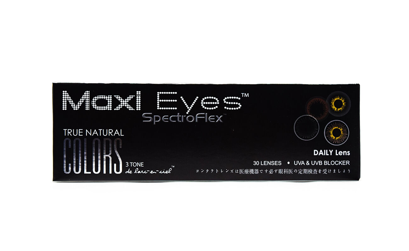 Maxi Eyes True Natural Colors 3 Tone Daily 30 Pack