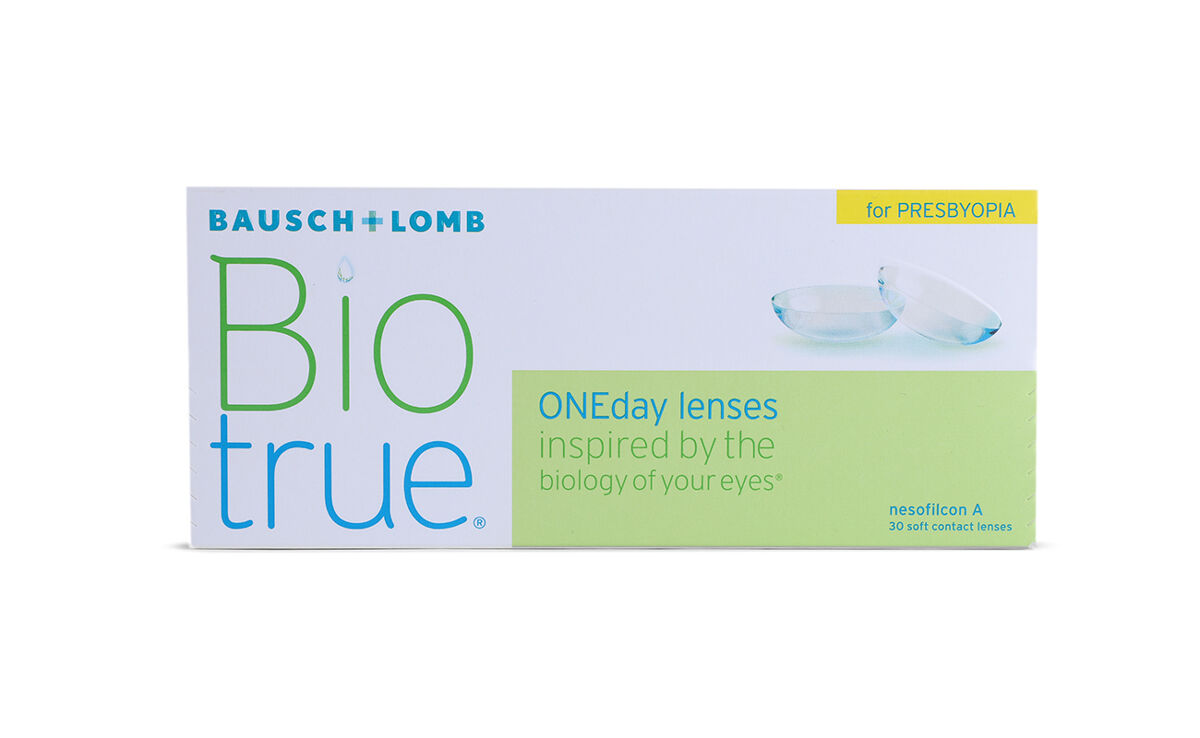 BioTrue ONEday for Presbyopia 30 Pack Daily Disposable Contact Lenses ...