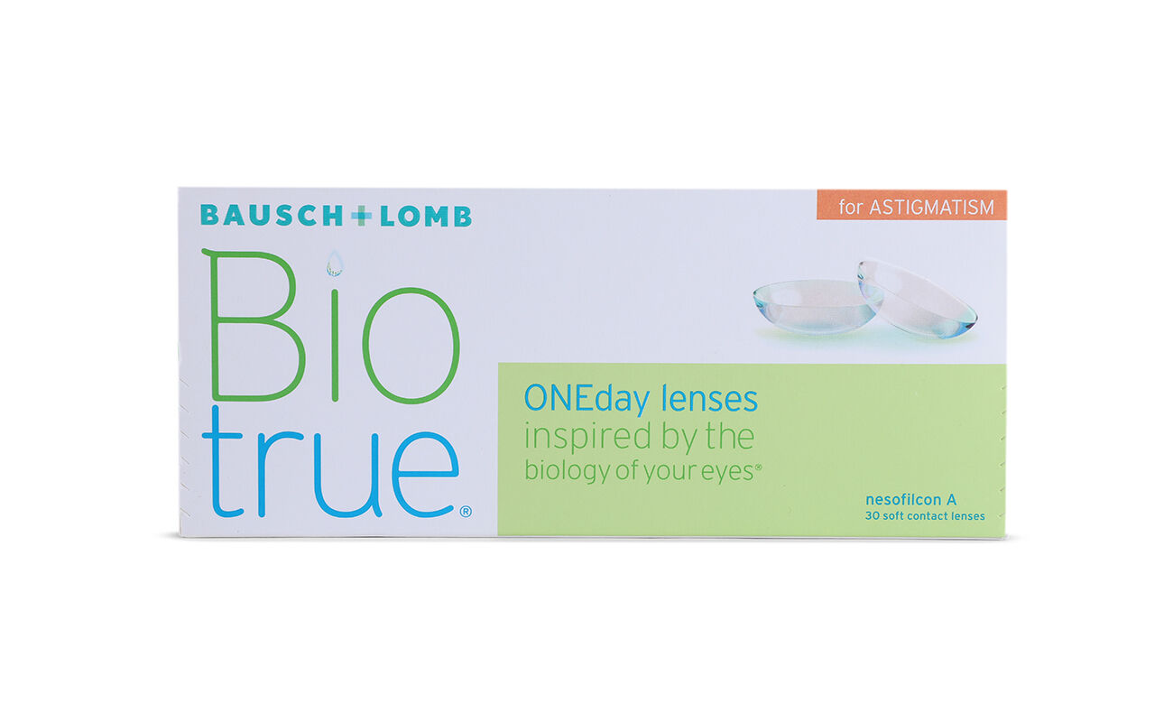 BioTrue ONEDay For Astigmatism 30 Pack Daily Disposable Lentes De Contacto