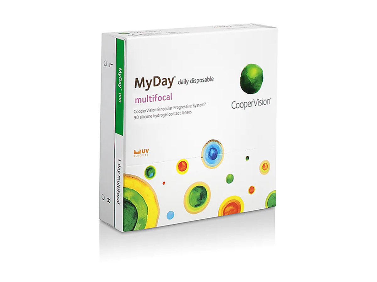 Myday Multifocal 90 Pack Daily Disposable Contact Lenses Smartbuyglasses Uk