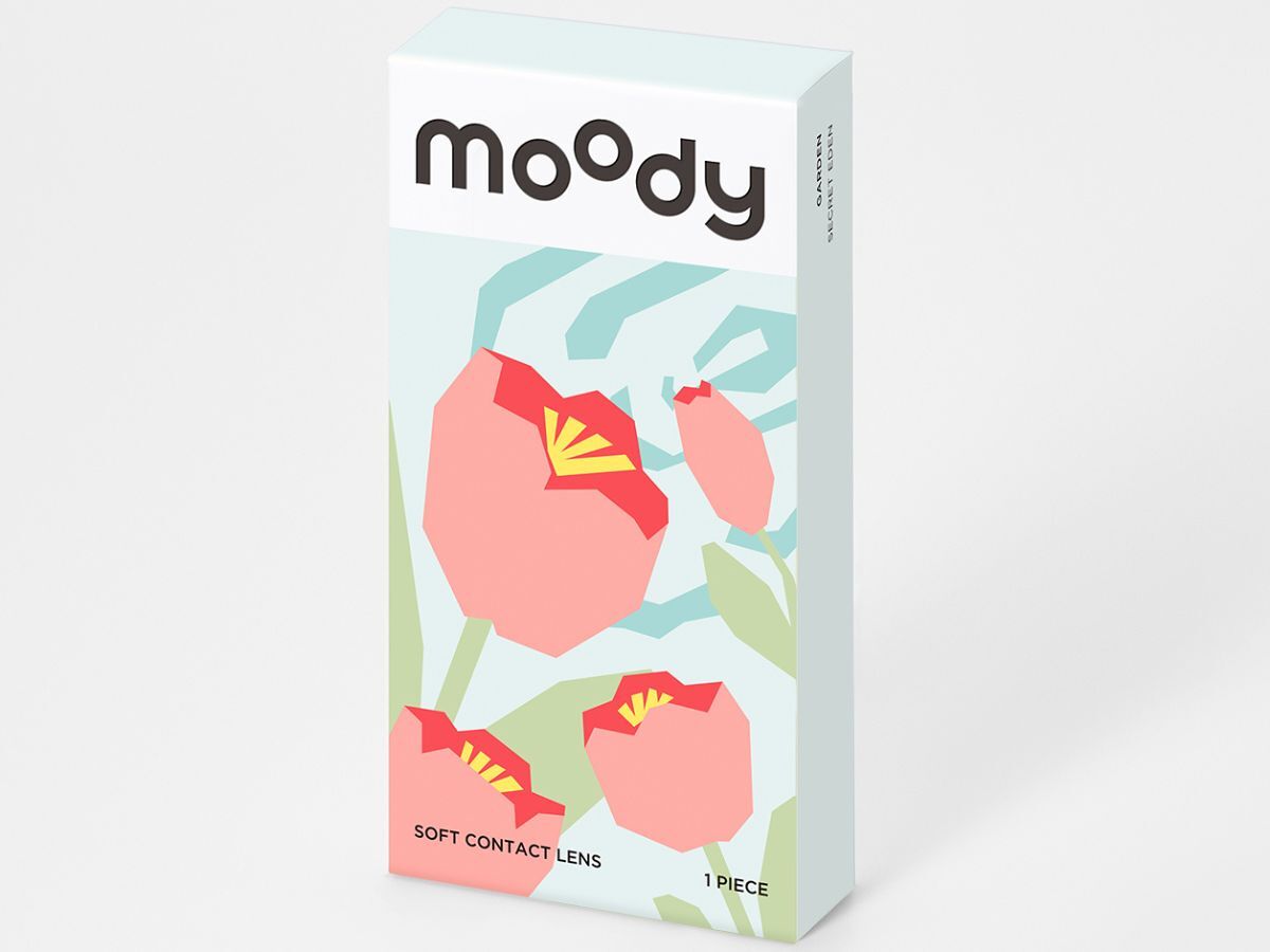 moody Garden Secret Eden 1 Pack Six Monthly Disposable contacts ...